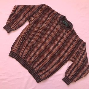 Vintage Tundra 3D Knit Sweater Coogi Made in Canada